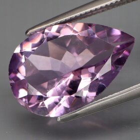 Ametyst Naturalny 4,56ct Piękna Łezka 15x10mm - video - GAM2141