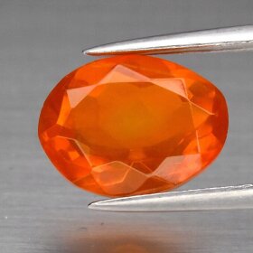 Opal Naturalny Meksykański 1,13ct Super Ognisty Kamień - video - KOP1130
