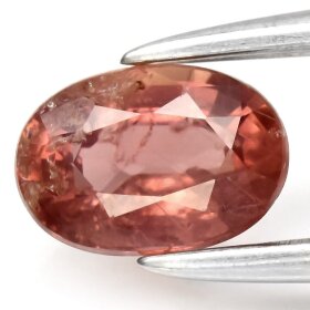 Naturalny Szafir 0,59ct  - Śliczny Pomarańczowo Różowy Odcień - MSA1138