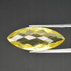 Kwarc Lemon Naturalny 10,71ct Świetna Markiza - video - HAM7182