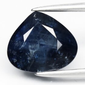 Szafir Naturalny Niebieski 3,28ct Śliczna Łezka - VIDEO - HSA1063