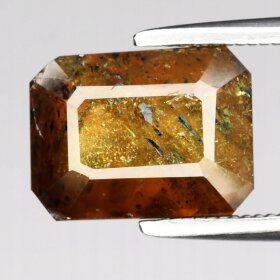 Szafir Naturalny 3,95ct Świetny Żółty Oktagon - VIDEO - KSA1036