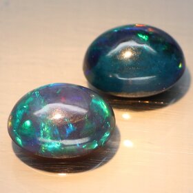 Opal Naturalny Para na Kolczyki 1,87ct ok. 8x6mm - GOP2206