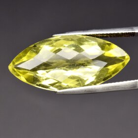 Kwarc Lemon Naturalny 16,08ct ok. 28x13mm - Video - GKW2153
