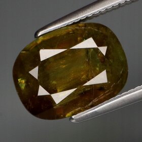 Tytanit Naturalny 3,38ctŚwietny Owal 10x7,5mm - HTS7195