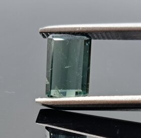 Turmalin Naturalny 2,50ct Zielony Oktagon na Pierścionek - ATR2059