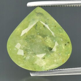 Turmalin Naturalny 8,98ct Piękna Zielona Łezka - VIDEO - KTR1050