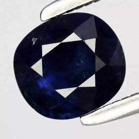 0,86ct - Naturalny Szafir - Granatowy Odcień - ok.5,5x5mm - MSA1062