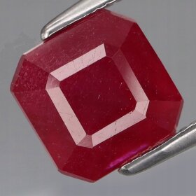 Rubin Naturalny 3,27ct ok. 7x7mm Śliczny na Pierścionek - video - ARB7198