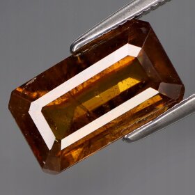 Tytanit Naturalny 2,94ct Oktagon na Pierścionek 11x6,5mm - video - HTS7194
