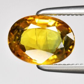Szafir Naturalny 1,47ct Dwubarwny Okaz ok.8x6mm - video - HSA7225