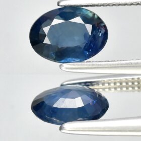 Szafir Naturalny Niebieski 0,69ct Na Pierścionek - ok. 6,5x4,5mm - MSA1168
