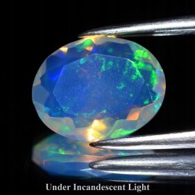 Opal Naturalny 0,96ct Piękna Opalizacja ok. 9x7mm - video - AOP7208