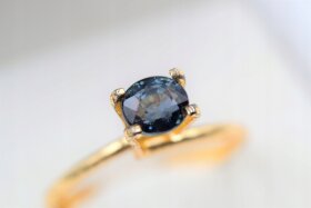 Szafir Naturalny 1,17ct IF - Inwestycyjny Niepoprawiany - VIDEO - Cert. 67_