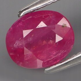 Rubin Naturalny 1,23ct ok. 7x5,5mm Niepoprawiany - video - GRB2211