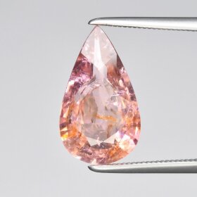 Turmalin Naturalny 3,36ct Piękna Różowa Łezka - video - HTR7238