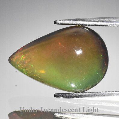 Opal Naturalny 3,25ct Łezka na Wisiorek ok. 15x10mm - video - AOP7209