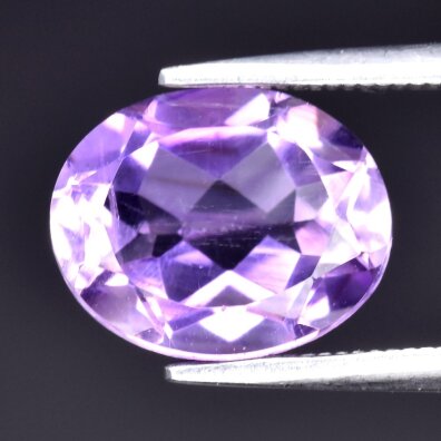 Ametyst Naturalny 2,54ct Na Pierścionek 10x8mm - video - AAM7206