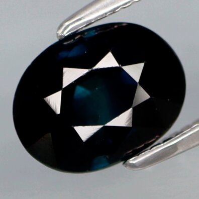Szafir Naturalny 1,54ct Deep Blue ok.8x6mm - video - HSA7224