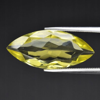 Kwarc Lemon Naturalny 8,15ct Świetna Markiza - video - HAM7229