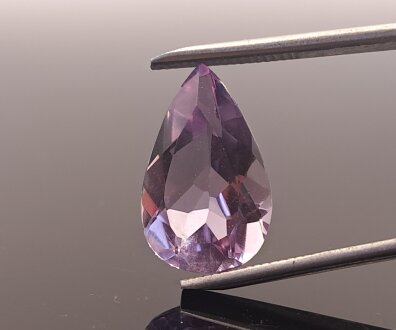 Ametyst Naturalny 5,20ct Piękna Łezka 16x10mm - HAM7116