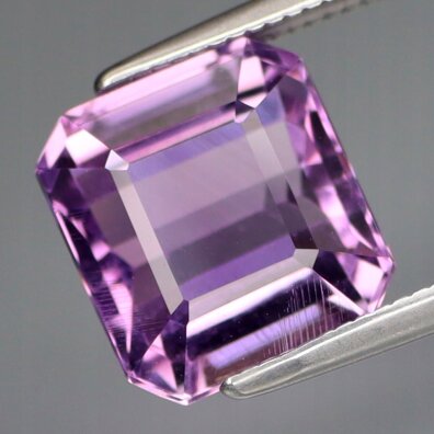 Ametyst Naturalny 4,02ct Fioletowy Oktagon ok. 9,5x8,5mm - video - AAM7207