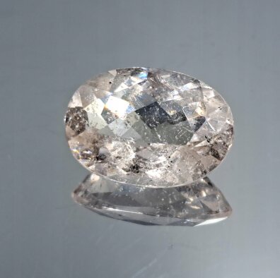 Morganit Naturalny 10,60ct Piękny Duży Beryl ok. 16,5x13mm video - HMR7126