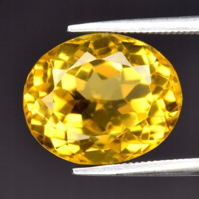 Cytryn Naturalny 7,65ct Brazylia 13x11mm - video - GCT2331