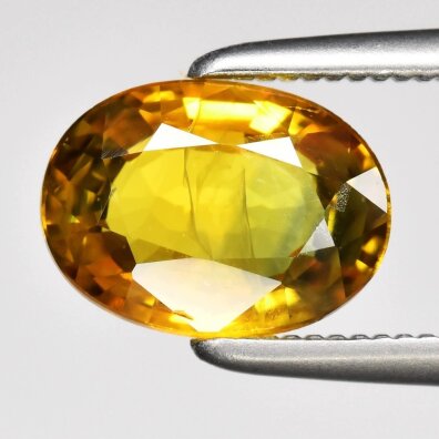 Szafir Naturalny 1,47ct Dwubarwny Okaz ok.8x6mm - video - HSA7225