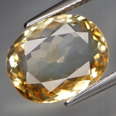 Cytryn Naturalny 6,13ct Świetny Kamień 14,5x11,5mm - video - HCT7193