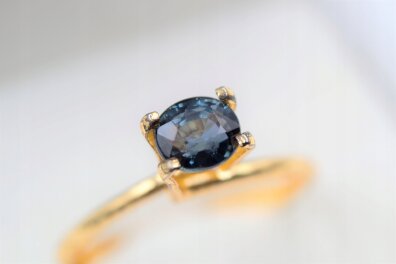 Szafir Naturalny 1,17ct IF - Inwestycyjny Niepoprawiany - VIDEO - Cert. 67_