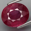 Rubin Naturalny 5,95ct 12x10mm Owal na Pierścionek - video - HRB7244 (1)