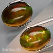 Opal Naturalny Czarny 3,63ct Piękny Kaboszon - video - GOP2281 (2)
