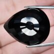 Spinel Naturalny Czarny Ogromna Dwustronna Łezka 66,85ct - Video - GSP2119
