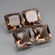 Kwarc Dymny Naturalny Świetny Komplet 4szt 9x9mm - HKW7109 (3)