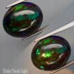 Opal Naturalny Czarny 6,40ct Piękny Kaboszon - video - GOP2283 (2)