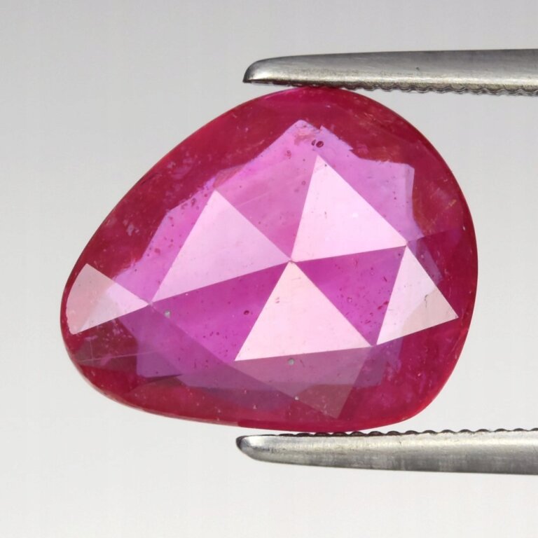 Rubin Naturalny 4,14ct Śliczny Fantazyjny Kamień - video - PRB2022 (1)