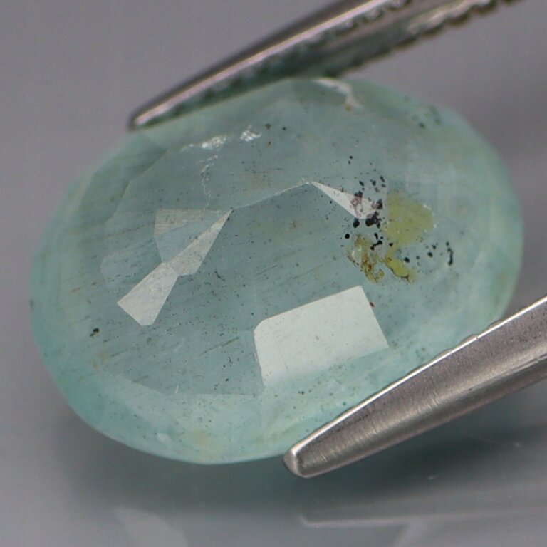 Akwamaryn Naturalny 7,54ct Beryl na Pierścionek - VIDEO - HAK7114 (2)