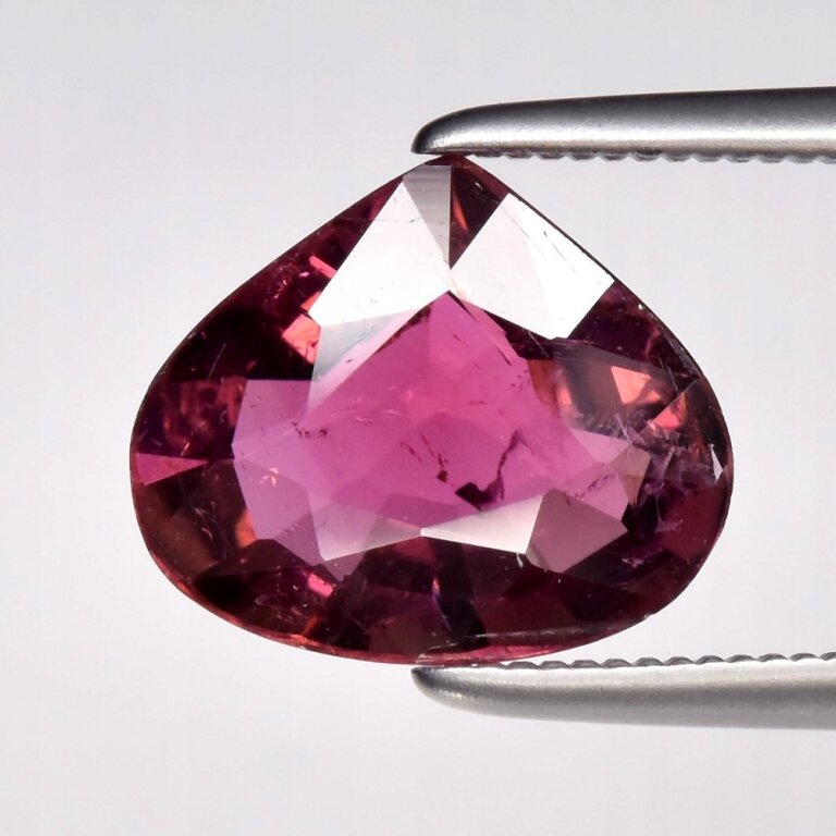 Turmalin Naturalny 1,69ct Śliczna Różowa Łezka - video GTR2324 (1)