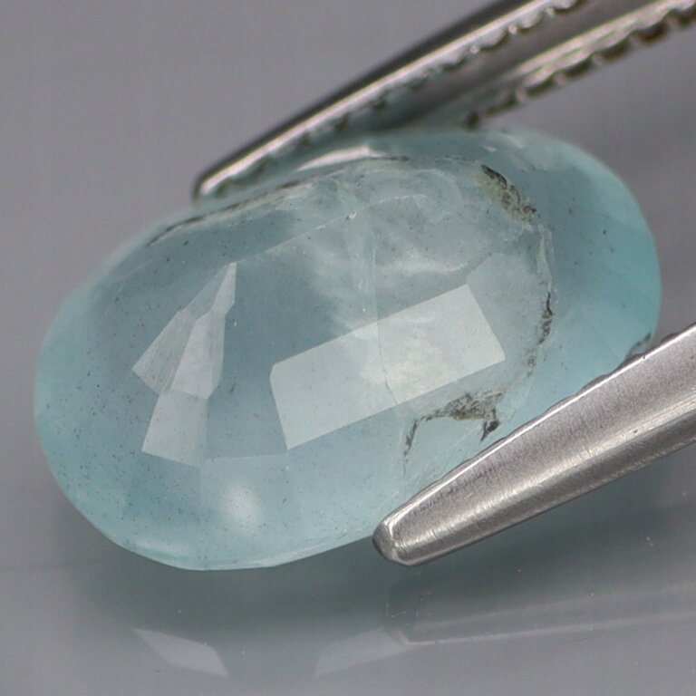 Akwamaryn Naturalny 4,06ct Beryl na Pierścionek - VIDEO - GAK2307 (2)