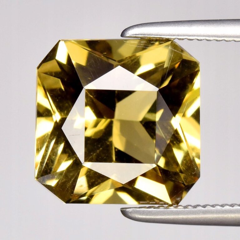 Cytryn Naturalny 3,11ct Śliczny Oktagon - video - HAM7185 (1)