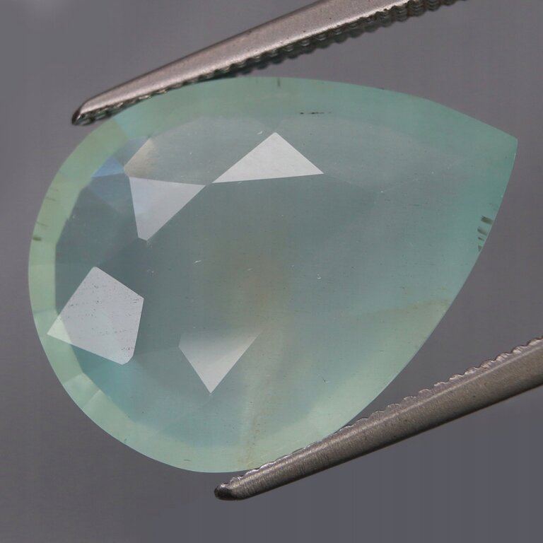 Akwamaryn Naturalny 9,41ct Piękna Łezka na Wisiorek - VIDEO - HAK7115 (1)