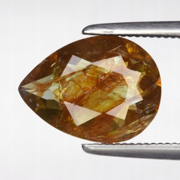 Turmalin Naturalny 1,57ct Świetna Łezka - video - PTR2041 (1)