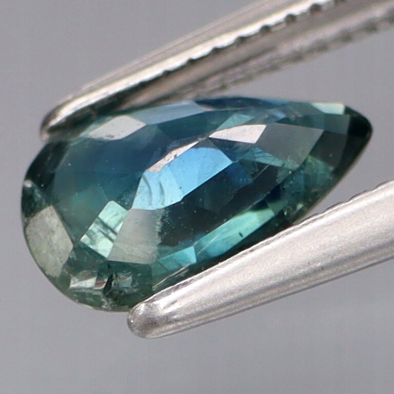 Szafir Naturalny 1,03ct Świetna Niebieska Łezka - video - GSA2290 (2)