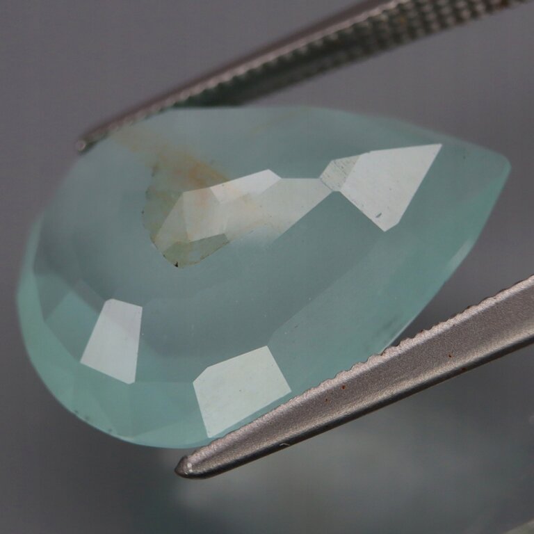 Akwamaryn Naturalny 9,41ct Piękna Łezka na Wisiorek - VIDEO - HAK7115 (2)