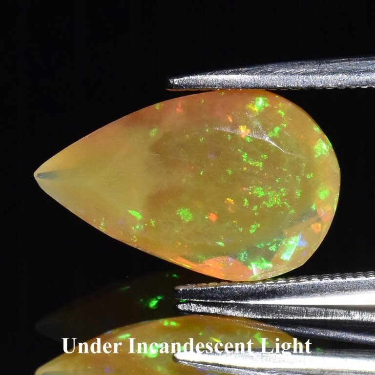 Opal Naturalny Niepoprawiany 2,18ct Śliczna Łezka - video - POP2070 (1)