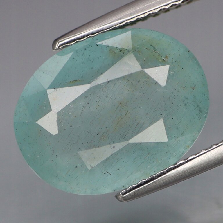 Akwamaryn Naturalny 7,54ct Beryl na Pierścionek - VIDEO - HAK7114 (1)