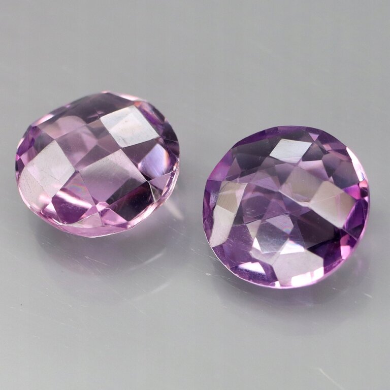 Ametyst Naturalny 5,54ct Świetna Para na Kolczyki - PAM2046 (2)