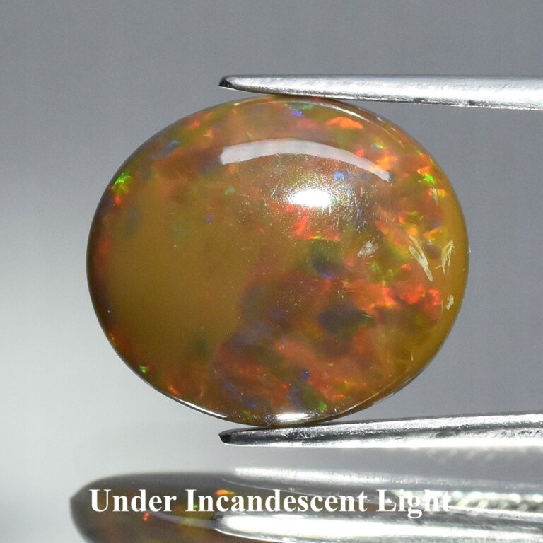 Opal Naturalny Niepoprawiany 5,21ct Duży Kamień - video - POP2068 (1)