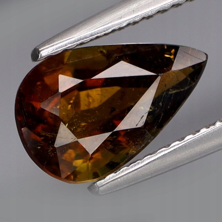 Turmalin Naturalny 2,22ct Śliczna Łezka ok. 11x7mm - video - GTR2256 (1)